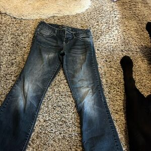 Low rise jeans